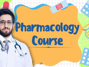 Pharmacy Careers Presentation in a Bold Blue and Pink Style